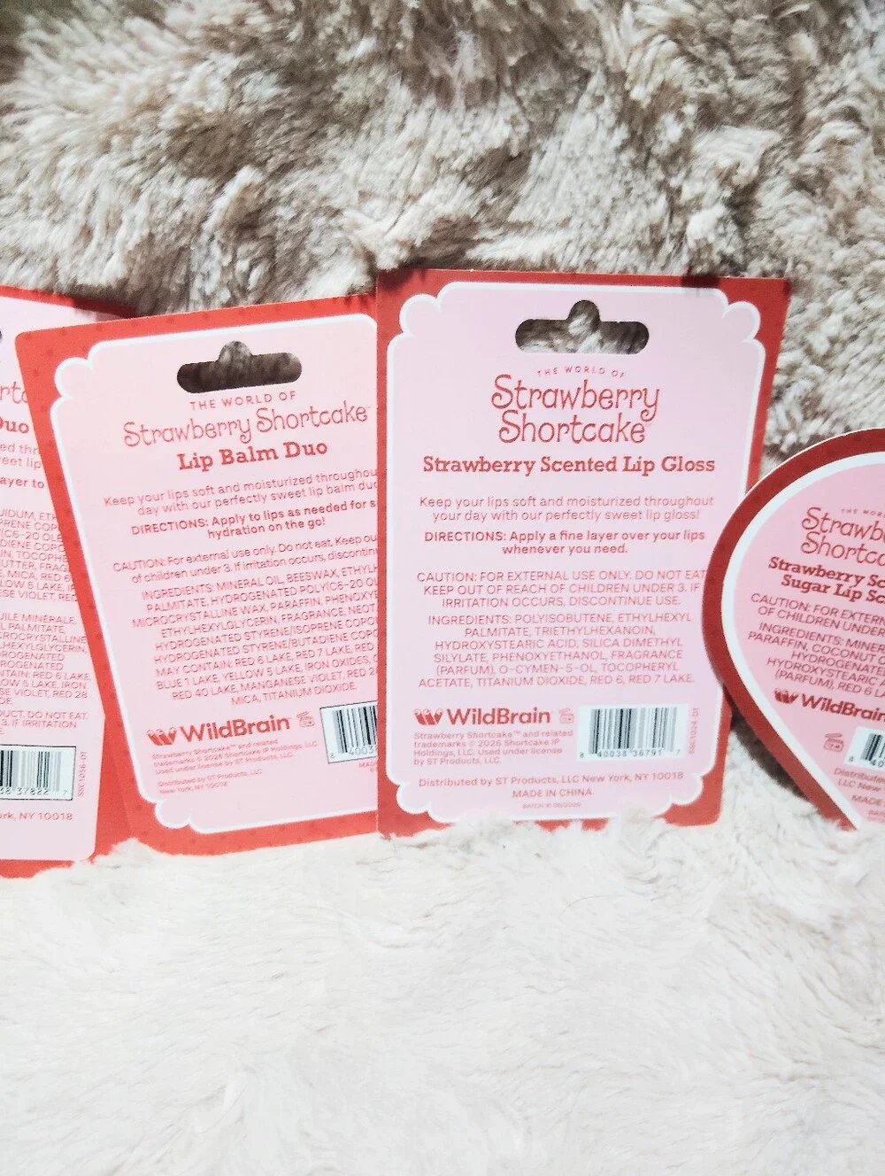 Strawberry Shortcake bundle lip